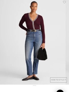 Madewell Curvy mid rise perfect vintage jeans